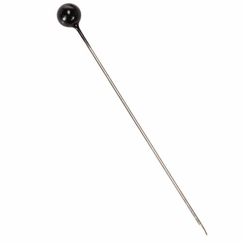 Black Pearl Head Pins Ø6mm