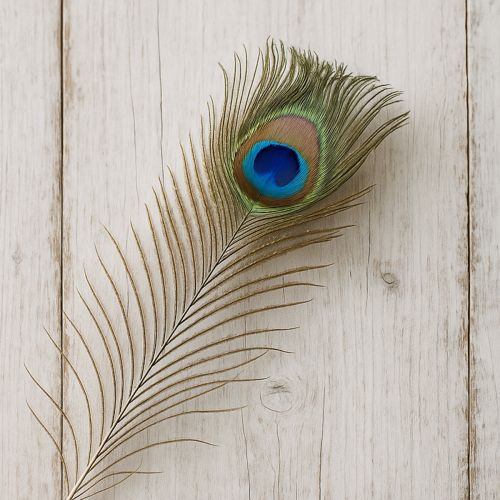 Product Peacock feathers decoration real bird feathers long 75-85cm 8 pieces