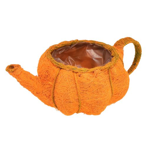 Planter pumpkin decoration orange yellow green Ø19cm H12cm