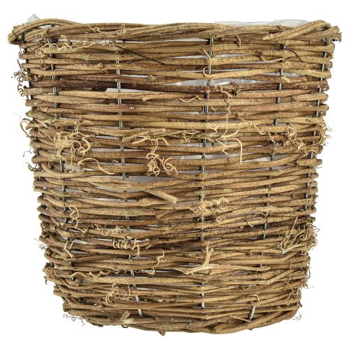 Product Plant basket made of vine plant pot natural 20cmx17cmx14cm