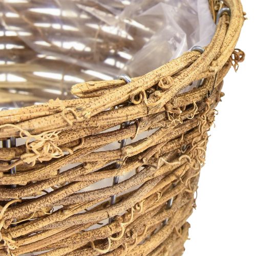 Product Plant basket plant pot planter natural vine Ø25cm H22,5cm