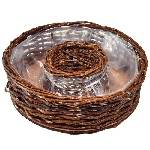 Product Natural willow plant rings in two sizes – 32 cm & 25 cm – Ideal for table decoration – Set of 2