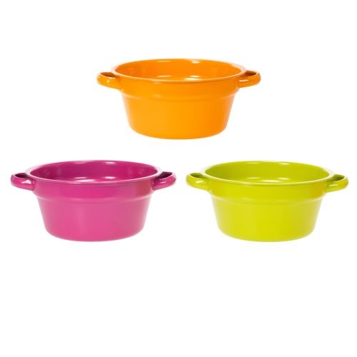 Product Metal planter, original design for sophisticated living spaces and stylish decoration, 17cm, 3 pieces