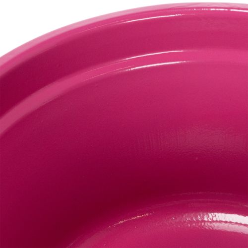 Product Sheet metal planter, spring decoration for the living room, 25cm, 3 pieces