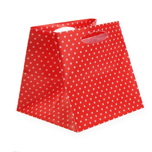 Product Plastic bag red sort. 6.5cm x 6.5cm 12pcs