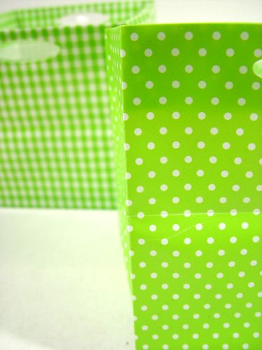 Product Plastic bag 10,5x10,5cm 16pcs. green