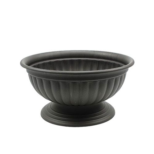 Product Bowl with foot anthracite Ø26cm