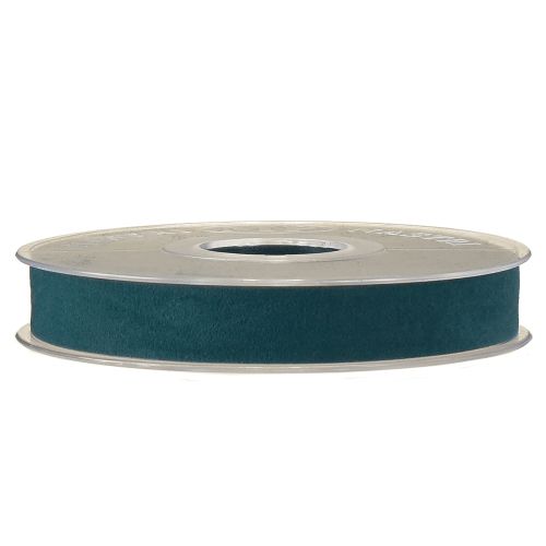 Product Velvet ribbon blue jewelry ribbon gift ribbon blue 15mm 7m