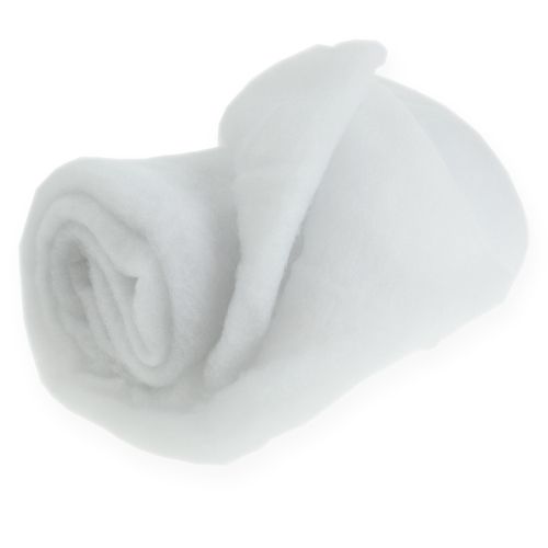 Floristik24 Snow blanket deco artificial snow mat snow carpet white 200×50cm