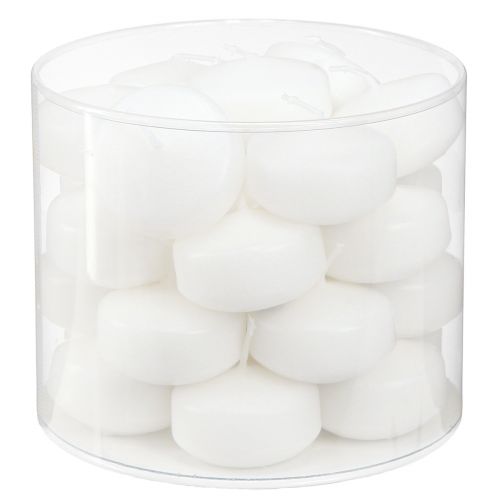 Product Floating Candles White 4.5cm 28 pcs