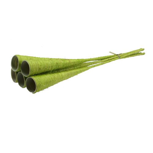 Floristik24 Sisal bag light green Ø4,5cm L60cm 5pcs