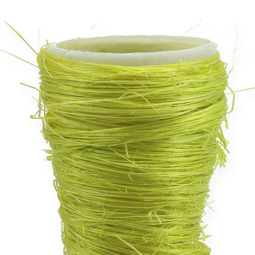 Floristik24 Sisal bag light green Ø4,5cm L60cm 5pcs
