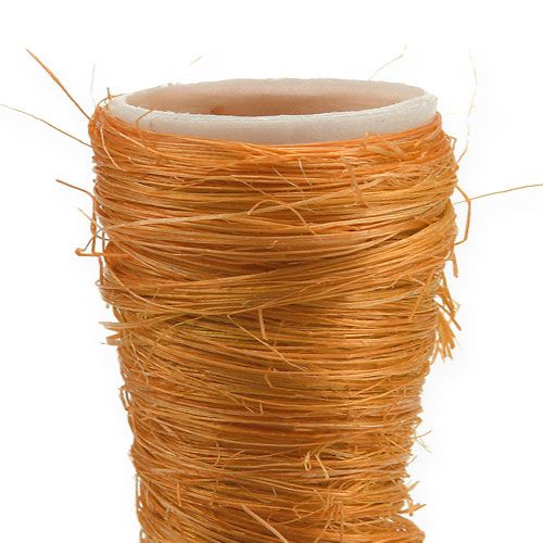 Floristik24 Sisalvase Orange Ø3cm L30cm 12pcs