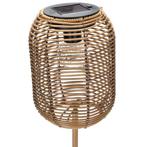 Floristik24 Solar garden light, rattan style, for romantic evenings outdoors, 86cm
