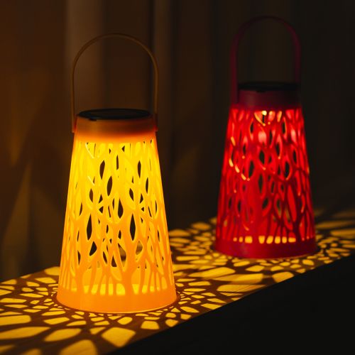 Product Solar lantern for outdoor use, perfect for cozy summer evenings in the garden and on the patio, 26cm, 2 pieces