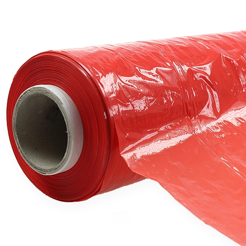 Floristik24 Stretch film red 23my 50cm x 260m