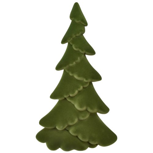 Product Christmas tree decoration Christmas tree fir flocked green 76cm