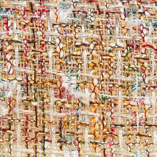 Product Table runner beige colorful glitter vintage retro W19cm L1,5m