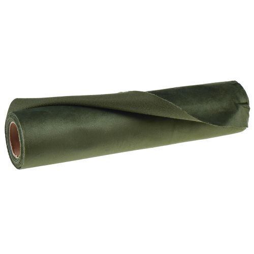 Product Velvet table runner dark green, 28×270cm - Elegant table runner decorative fabric for festive decoration