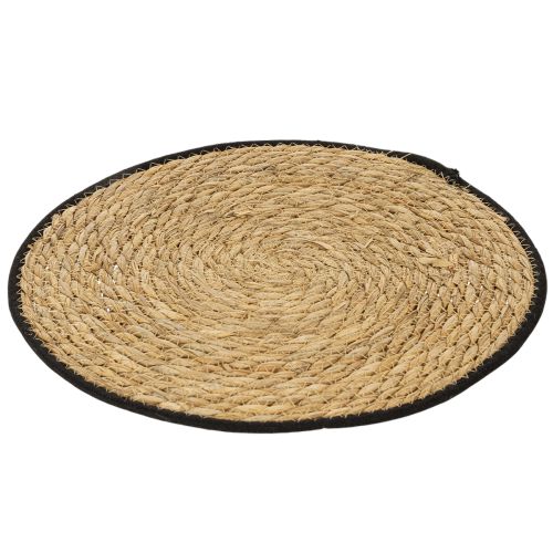 Product Table mat, rush grass placemat, round, Ø35cm, 4 pieces