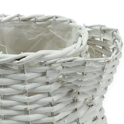 Product Willow planter white Ø13cm H22cm