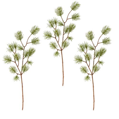 Product Christmas Branches Artificial Pine Branches L54cm 3 pcs