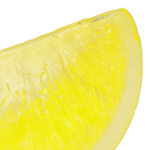 Product Lemon Decoration Artificial Lemon Slices 7×3.5×3cm 48 pcs