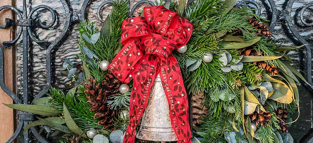 Christmas ribbons