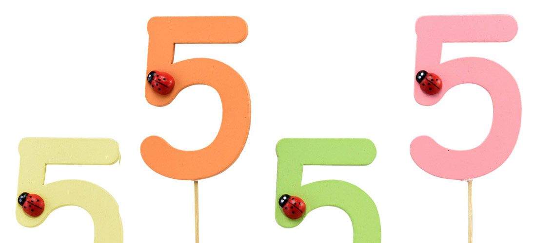 Jubilee and birthday numbers