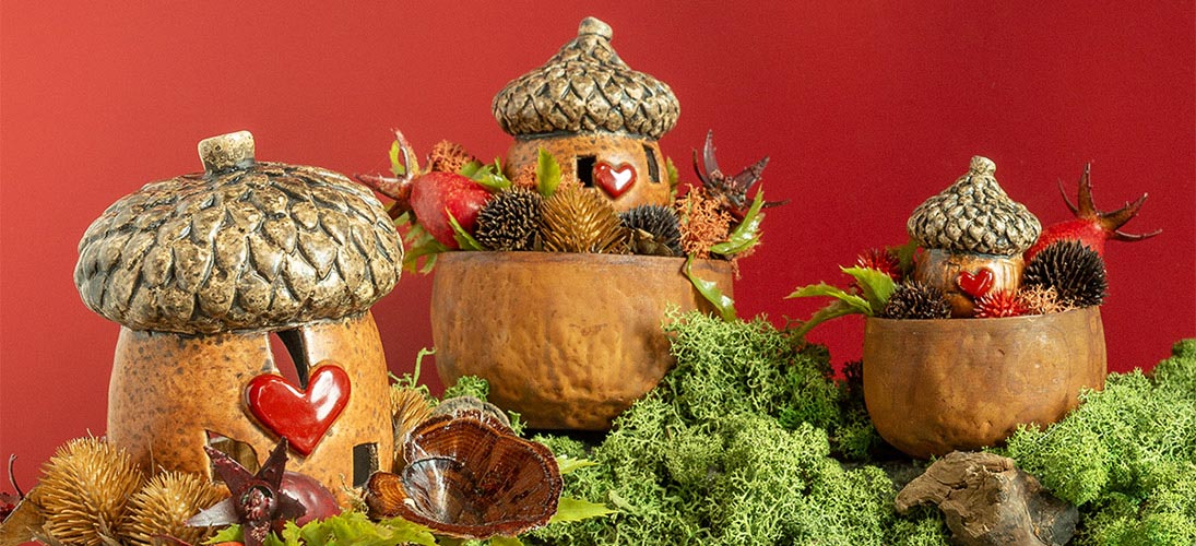 Decorative items for autumn