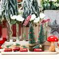 Floristik24 Christmas Tree Decoration Car with fir tree Red / green 2pcs