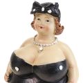 Floristik24 Decorative figure chubby woman ladies figure bathroom decoration H16cm set of 2