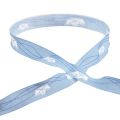 Floristik24 Gift ribbon blue ship ribbon maritime 15mm 20m
