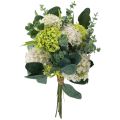 Floristik24 Artificial flower bouquet snowball eucalyptus artificial 45cm