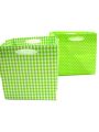 Floristik24 Plastic bag 12x12cm 12pcs. green