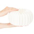 White Paper Honeycomb Pumpkin 24cm Set of 4 for Floral and Autumn Décor | Floristik24.co.uk