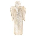 Gold Metal Angel Candle Holder
