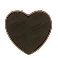 Floristik24 OASIS® Renewal® Biolit® Floral Foam Heart, 26 x 24 x 5 cm, Black When Wet, Pack of 2