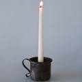 Floristik24 Candlestick mug antique look Ø9cm H8cm