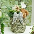 Decorative plug angel wings 10cm 3 pcs | Floristik24.co.uk