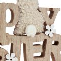 Floristik24 Easter decoration “Happy Easter” wooden Easter decoration for shelf 24cm