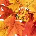 Artificial Maple Leaf Garland 170cm Autumn Decoration for Indoor Use | Floristik24.co.uk