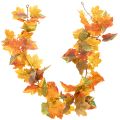 Floristik24 Artificial Maple Leaf Garland Autumn Decoration 165cm