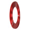 Floristik24 Aluminum Flat Wire Red 5mm 10m
