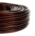 Floristik24 Aluminum wire Ø2mm 500g 60m brown