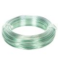 Floristik24 Mint Green Aluminium Wire 2mm x 60m for Crafting and Decoration