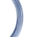 Floristik24 Aluminum wire pastel blue Ø2mm 12m