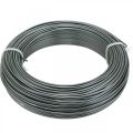 Floristik24 Aluminum wire Ø2mm anthracite deco wire round 480g