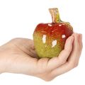 Artificial Fruit Set Apple Pear Decorative Item Autumn 12cm 3pcs | Floristik24.co.uk