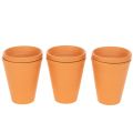 Aquasafe water reservoir with insect drinking trough for garden, balcony, terrace, 12cm, 3 pieces | Floristik24.co.uk